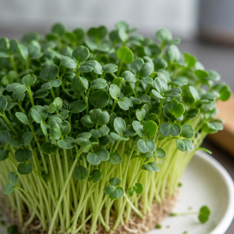 Fresh Broccoli microgreens